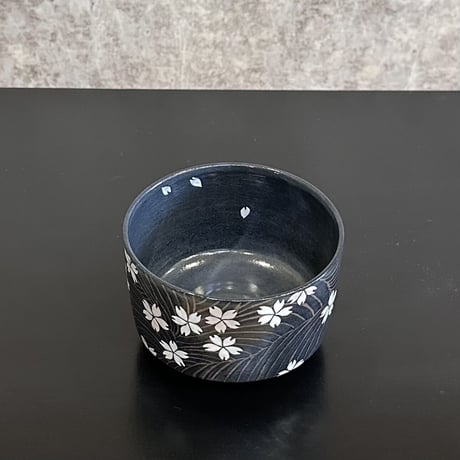 須山窯　須山昇華　桜茶盌