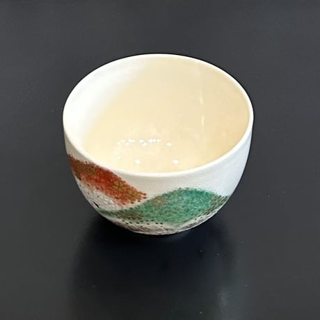 紀太理平　吉野山茶碗