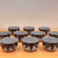 水間焼伏原窯 乾山写竜田川紋平向付 5客組 | とみや