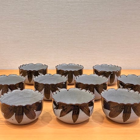 永楽即全　乾山写竹向付　10客組