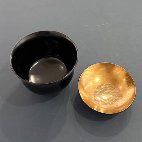 鈴木睦美　水月蒔絵小吸物椀　10客組