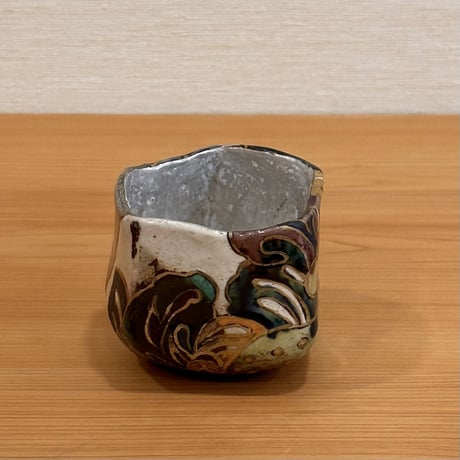 梅山窯　中村卓夫　角々碗