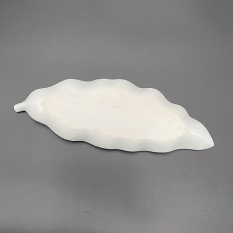 永楽正全　芭蕉葉形皿
