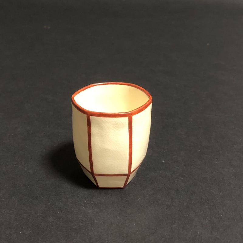 湖東焼　赤絵　人物文　猪口　盃　時代箱付　V　R5213 最安値】 湖東焼 赤絵 人物文 猪口 盃 時代箱付 V R5213の通販