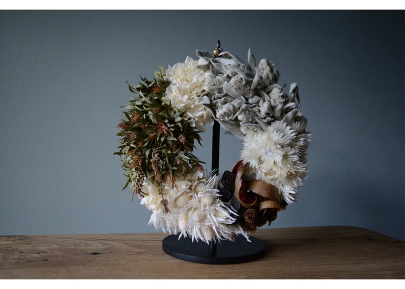 WINTERWREATHウインターリースドライフラワー