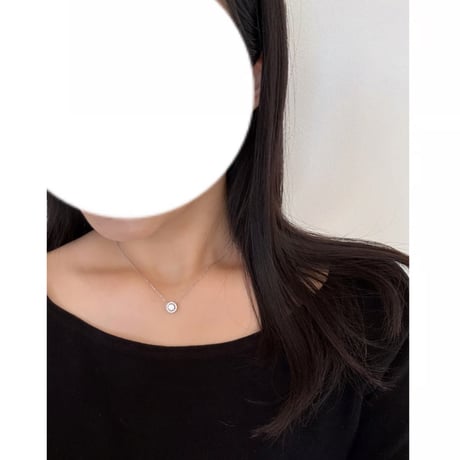 ハイカーボンダイヤモンドネックレス 0.65ct