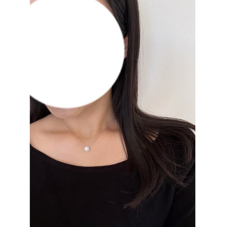ハイカーボンダイヤモンドネックレス 0.65ct