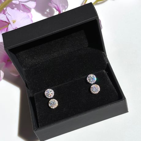 ハイカーボンダイヤモンド 0.65ct ピアスorイヤリング