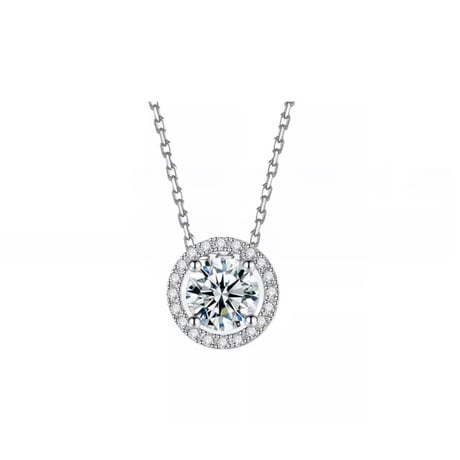 ハイカーボンダイヤモンドネックレス 0.65ct