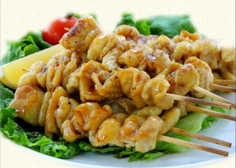 【送料無料 業務用】焼き鳥 かわ串 30g 300本（50本×6箱）冷凍 加熱済み 飲食店 居酒屋 学園祭 屋台 イベント BBQ キッチンカー お祭り
