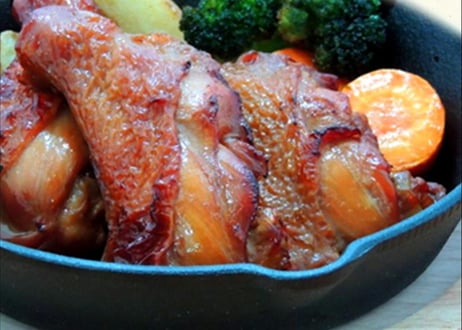 【送料無料 業務用】ローストチキン（ドラム）100g　120本入り（10本×6袋×2合わせ）【冷凍食品 鶏肉 鶏もも クリスマス バーベキュー グリル イベント オードブル 焼き鳥 パーティ 時短】