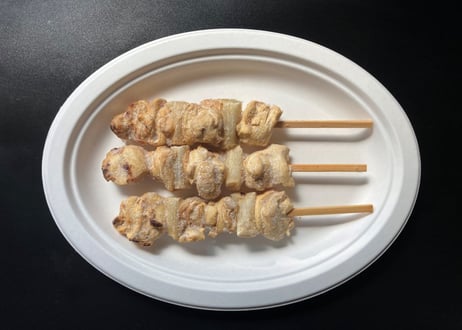 【送料無料】業務用 炭火焼鳥もも葱串 35g 200本入（50本×4箱） 素焼 加熱済み 冷凍焼き鳥 ねぎま ねぎ間  ネギマ イベント 学園祭 祭り 居酒屋 キッチンカー向け