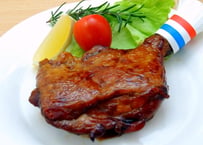 【送料無料 業務用】ローストレッグ180ｇ（たれ）50本入り（5本真空×10袋）【鶏肉 冷凍食品 もも肉 チキン クリスマス パーティ イベント 時短 催事 キッチンカー】