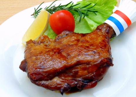 【送料無料 業務用】ローストレッグ180ｇ（たれ）50本入り（5本真空×10袋）【鶏肉 冷凍食品 もも肉 チキン クリスマス パーティ イベント 時短 催事 キッチンカー】