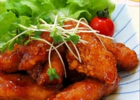 【送料無料 業務用】骨なしチキンバー(たれセット)　10kg入り（チキン1kgタレ250g×8セット）【冷凍食品 唐揚げ 鶏肉 鶏むね イベント オードブル パーティ おつまみ お弁当 時短】