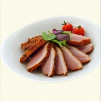 【送料無料 業務用】あい鴨ロースパストラミ200g 60本（5本×6袋×2合）【冷凍食品 鴨肉 キャンプ バーベキュー イベント パーティ 惣菜 居酒屋 時短 鴨 加熱済 簡単】