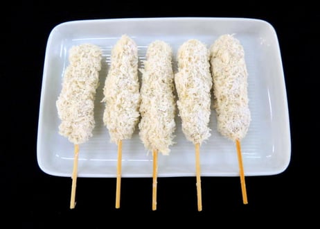 【少量サイズ/送料別】鶏串カツ30g（10本入り）【業務用 鶏肉 冷凍食品 串カツ 通販 串揚げ 肉 イベント オードブル 弁当 パーティ おつまみ 居酒屋 時短】
