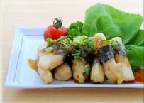 【送料無料 業務用】【訳あり 賞味期限2026年6月30日】山芋肉詰め天20g　500個入り（50個×5袋×2合わせ）【冷凍食品 鶏肉 海苔巻き おつまみ イベント お弁当 パーティ 天ぷら 時短】