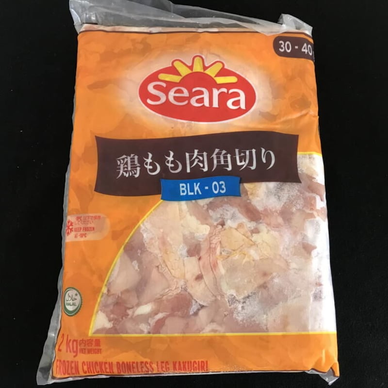 鶏もも肉 12kg 切り身 角切 業務用 冷凍 2kg×6袋（1個あたり30～40g