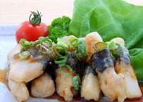【送料無料 業務用】【訳あり 賞味期限2026年6月30日】山芋肉詰め天20g　250個入り（50個×5袋）【冷凍食品 業務用 鶏肉 おつまみ 弁当 バイキング 天ぷら 時短】