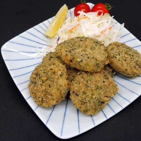 【少量サイズ/送料別】蓮根挟み揚げ磯辺風30ｇ（30個）【業務用 冷凍食品 鶏肉 もも肉 れんこん おつまみ イベント 弁当 オードブル パーティ 居酒屋 時短】