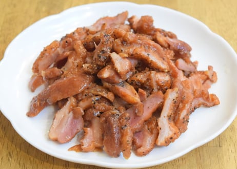 【送料無料 業務用】あい鴨ロースパストラミ（切り落とし）10kg（500ｇ真空袋×10袋×2合）【冷凍食品 鴨肉 おつまみ キャンプ バーベキュー パーティ 惣菜 居酒屋 時短 レンジ 加熱済】