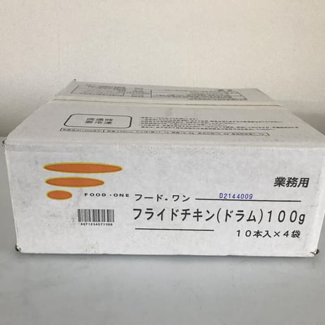 【送料無料 業務用】フライドチキン（ドラム）100g　40本（10本×4袋）【冷凍食品 鶏肉 クリスマス フライドチキン もも肉 唐揚 からあげ オードブル パーティ 時短】