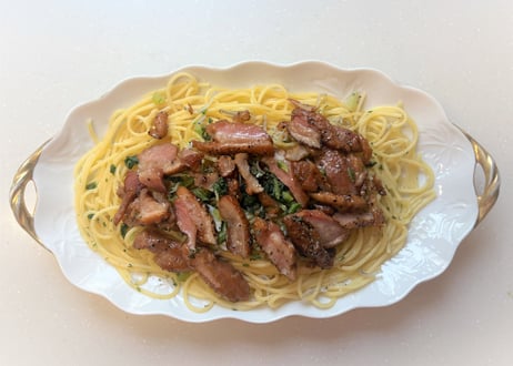【送料無料 業務用】あい鴨ロースパストラミ（切り落とし）10kg（500ｇ真空袋×10袋×2合）【冷凍食品 鴨肉 おつまみ キャンプ バーベキュー パーティ 惣菜 居酒屋 時短 レンジ 加熱済】