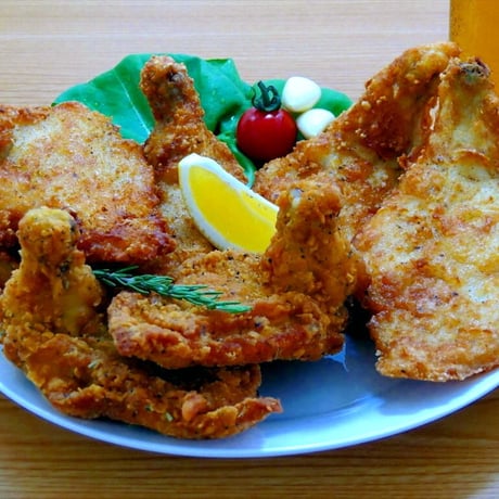 【送料無料 業務用】サクウマチキン160ｇ（ガーリック）60本（6本×10袋）【冷凍食品 鶏肉 からあげ むね肉 イベント オードブル パーティ 時短 クリスマス】