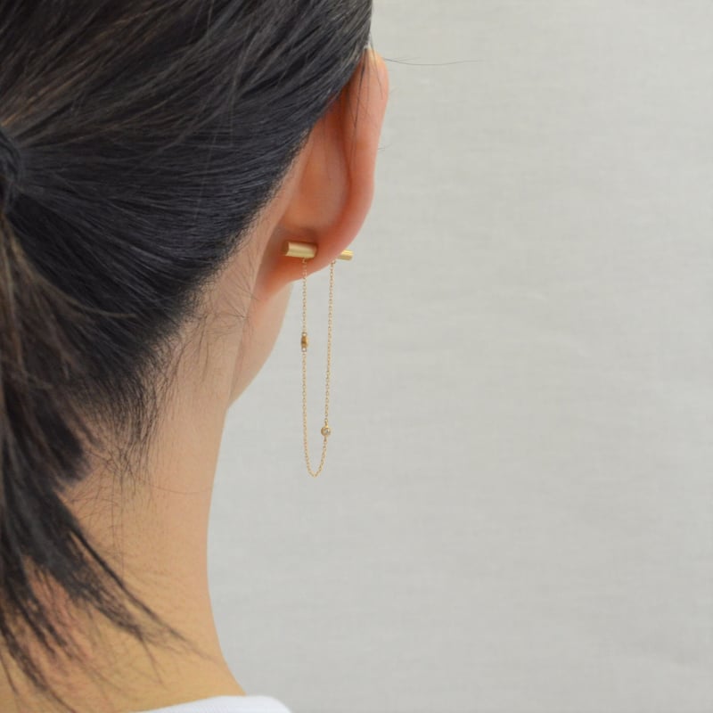 dazzle chain pierce (diamond / long) | mayuoka