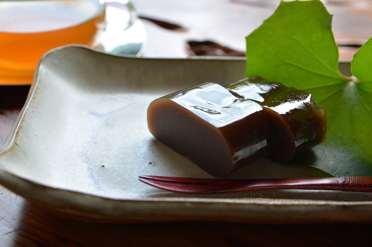 まめ茶羊羹 | まめ茶の秀翠園
