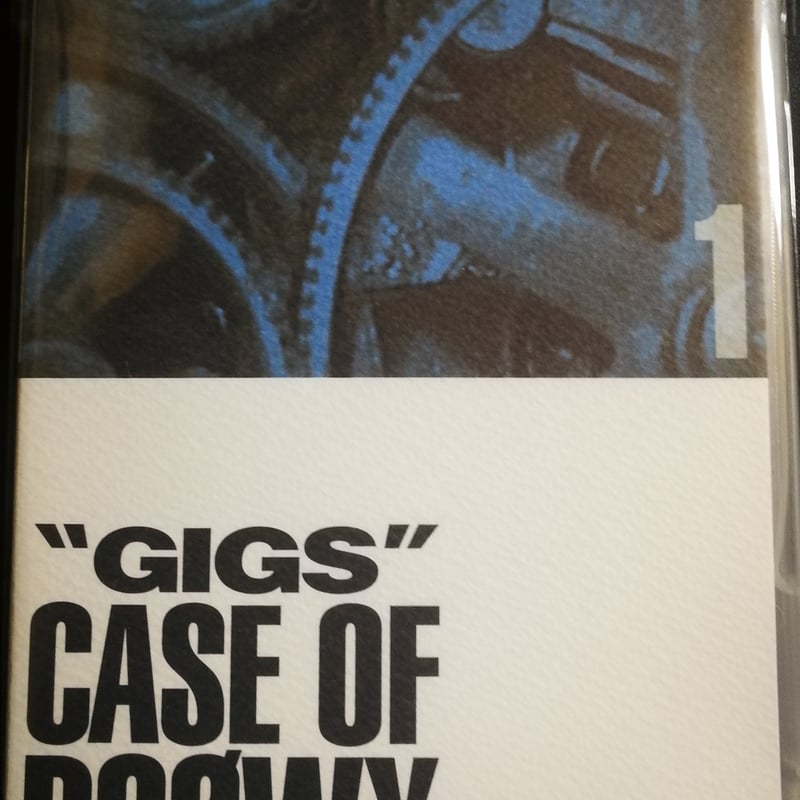 2024 0111出品 BOOWY 美品 ”GIGS”CASE OF BOOWY ミュージック