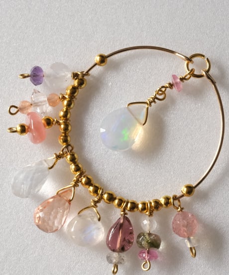 虹色オーラ★ピアス