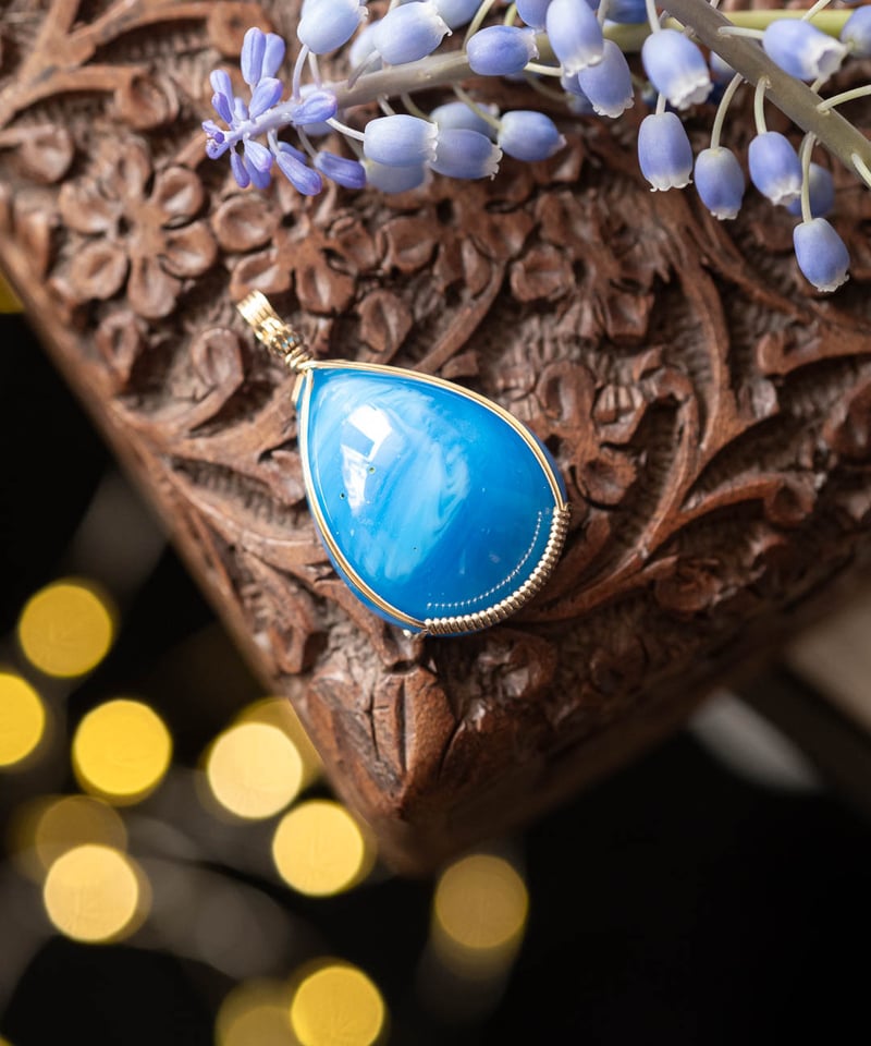 アンダラクリスタル☆マットブルー | E Ku'u Crystal