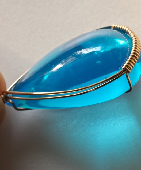 風のフットワーク★鮮やかブルー
