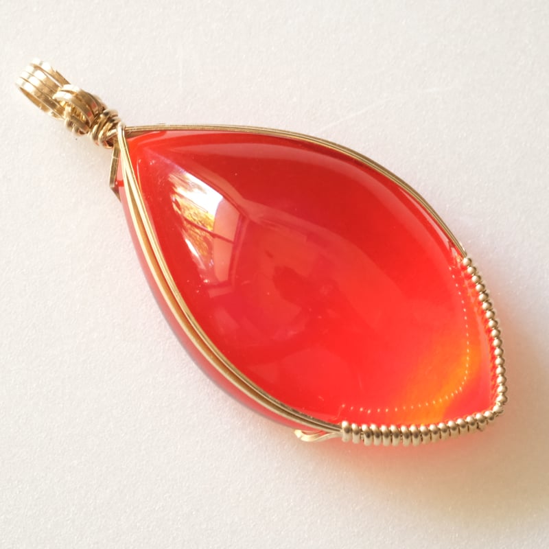 お値下げ　アンダラクリスタル　特大シンボリックポリッシュ　2900g アンダラ・クリスタル （オレンジ・31g） 【AC21OR001 】