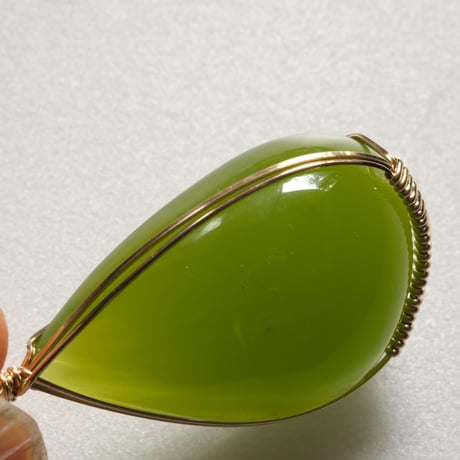 大きく育てる★マットなグリーン