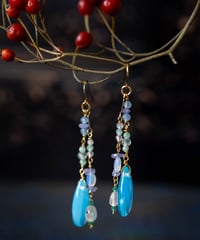懐かしの湖★ピアス