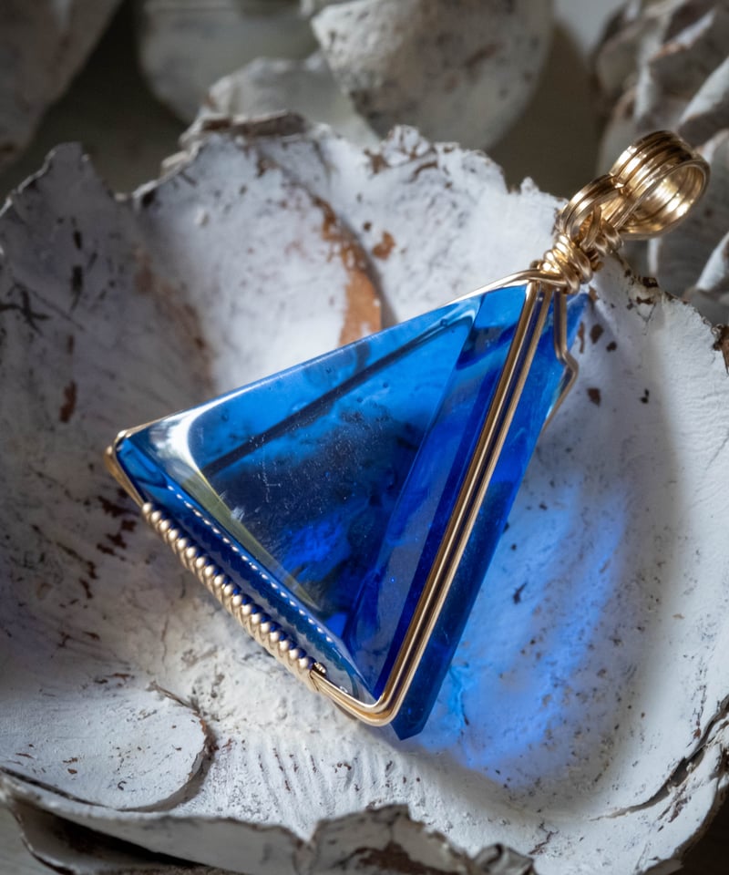 オンリーワン☆三角ブルー | E Ku'u Crystal オンリーワン☆三角ブルー | E Ku'u Crystal