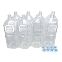 空 ペットボトル容器 1500ml 炭酸用 業務用64本入 ふた付（64個＋予備1