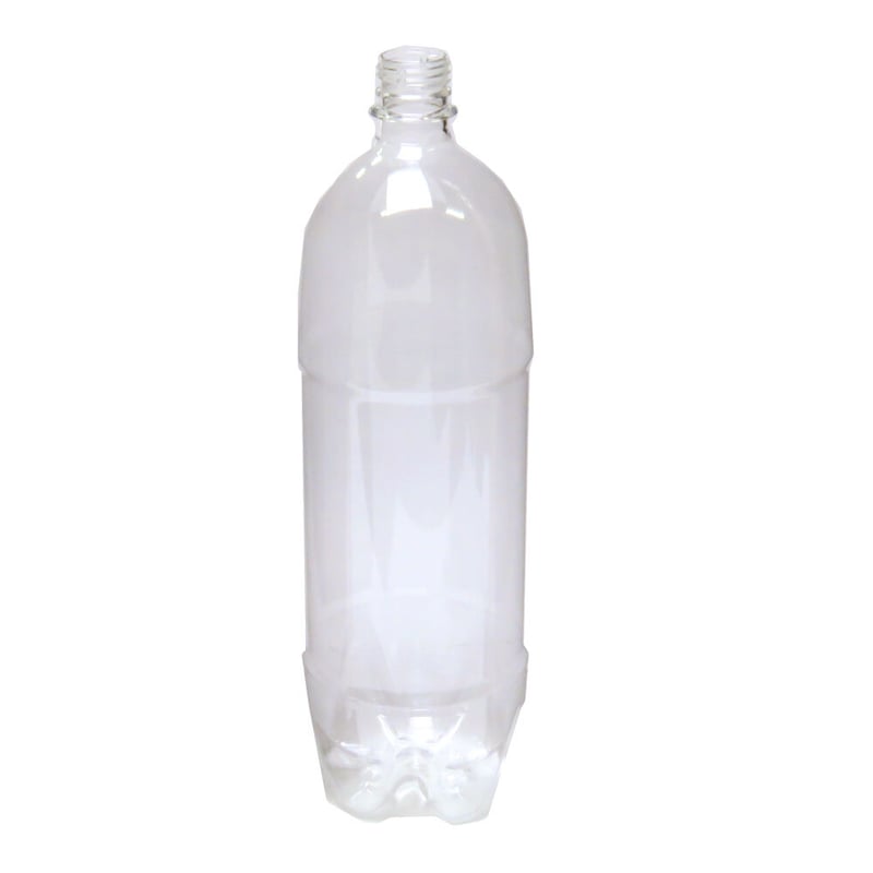 お茶のペットボトル容器　空ボトル 空 ペットボトル容器 1500ml 炭酸用 業務用64本入 ふた付（64個