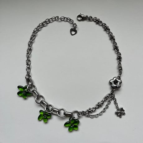 ohana necklace-green-