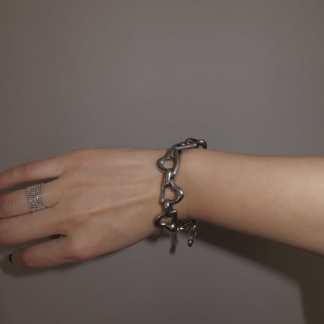 heart link bracelet𝄞₊⋆⭒˚