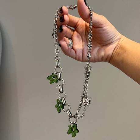ohana necklace-green-