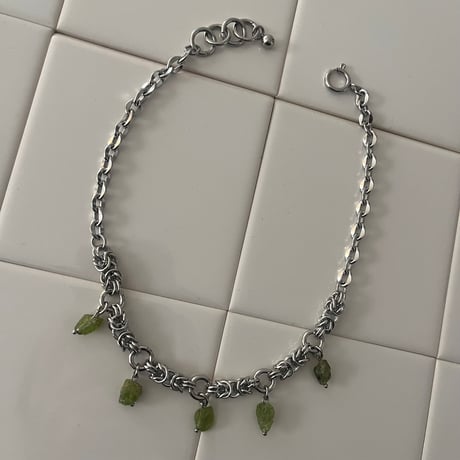 peridot necklace