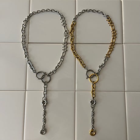 3way necklace-silver-