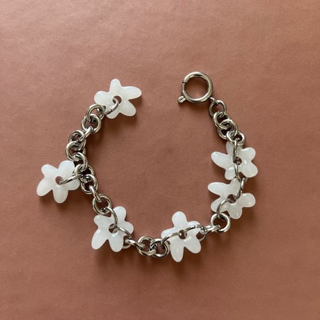 ohana bracelet-milky white-
