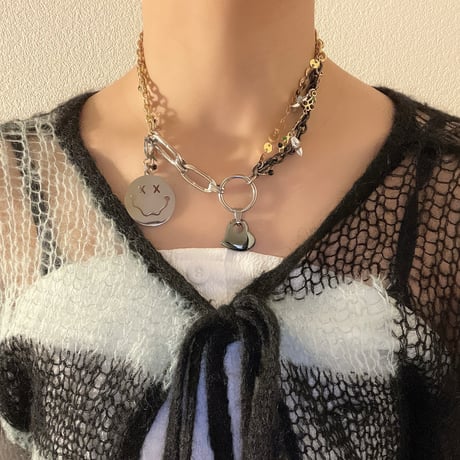smiley necklace