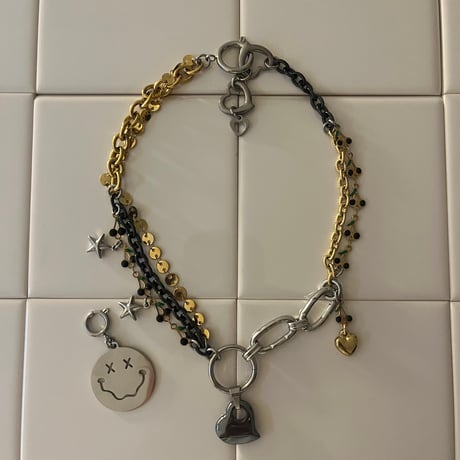 smiley necklace
