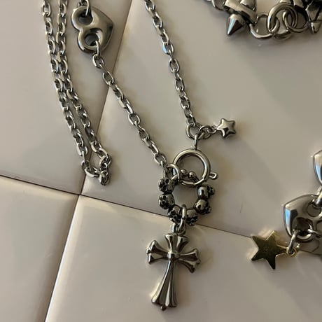 chibi cross necklace༺ ♰ ༻